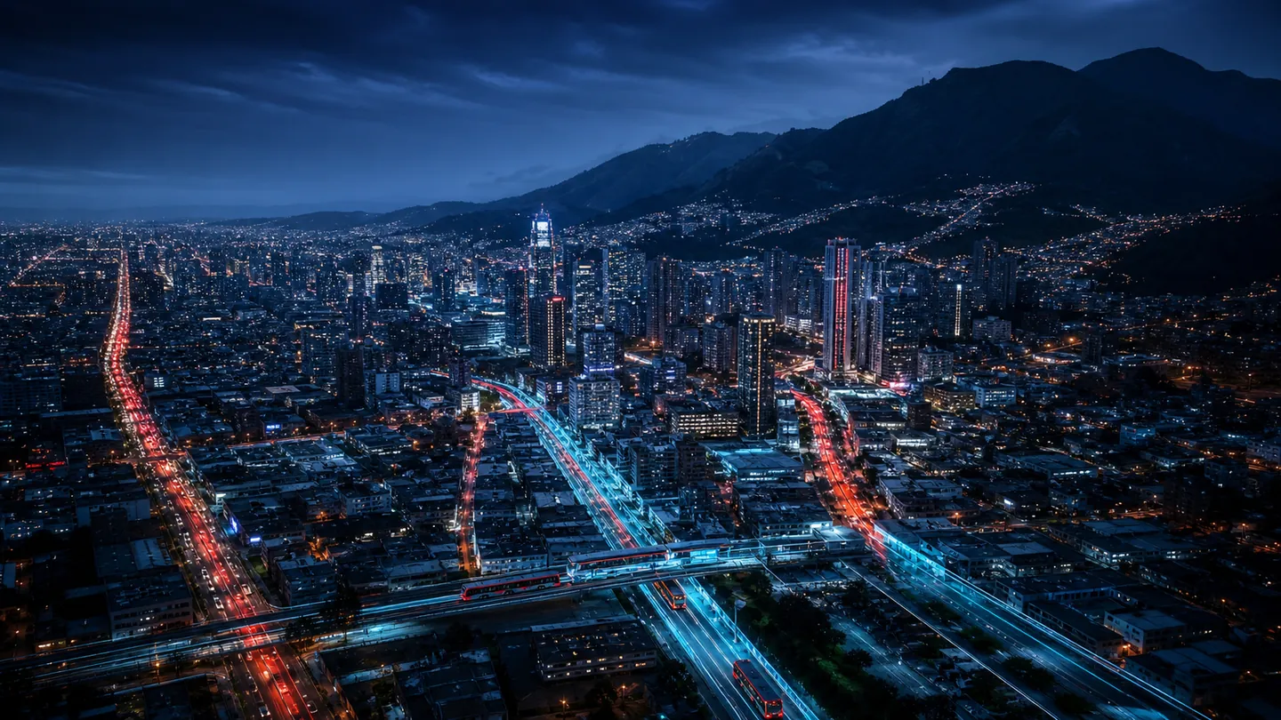 Vista corporativa de Bogotá