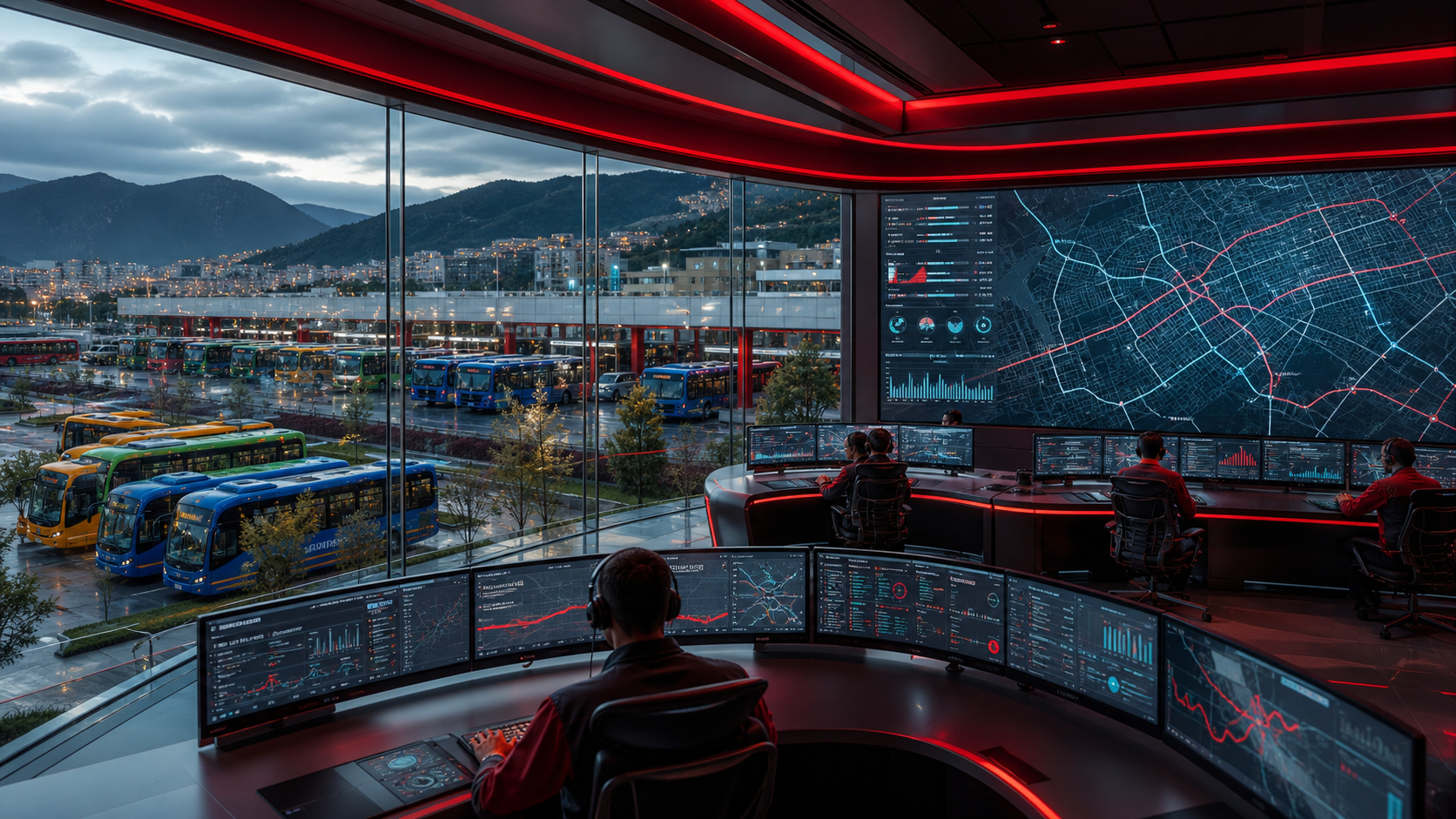 Centro de control empresarial